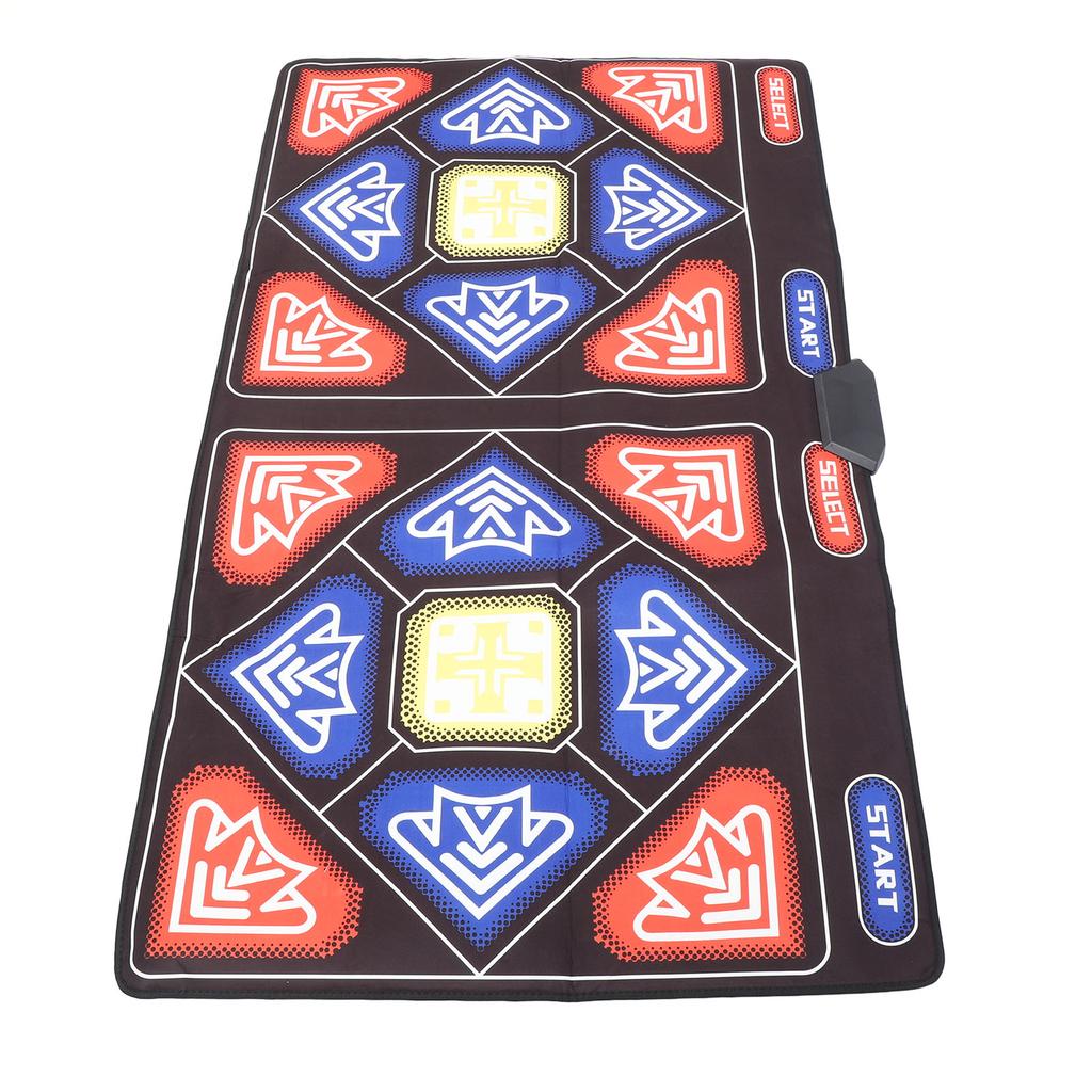 Double Dance Mat HD Multimedia Interface Exercise Fitness Slip Resistant Electronic Dancing Pad for