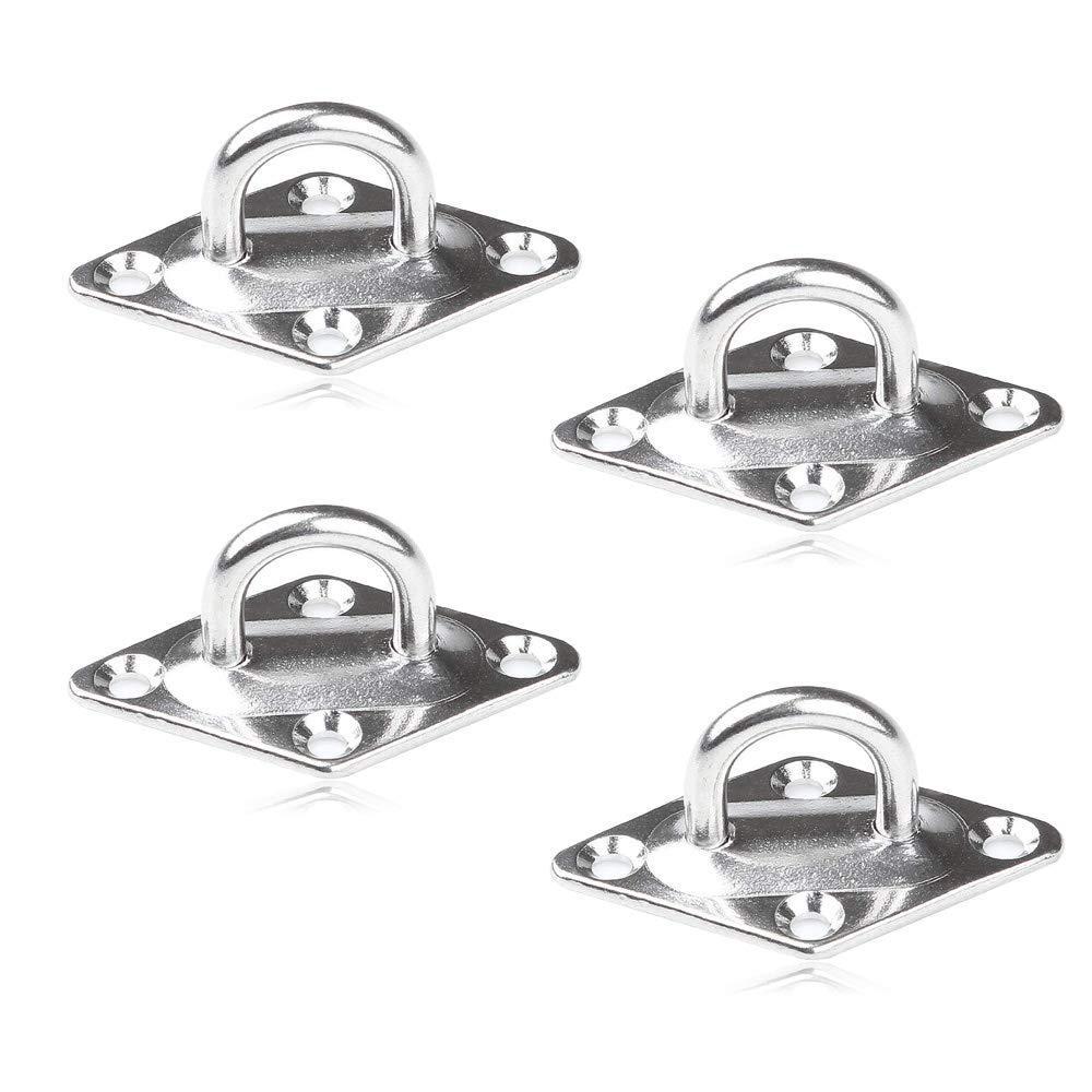 Outdoor Sun Shade Sail with 304 Stainless Steel Accessories & Turnbuckle Set