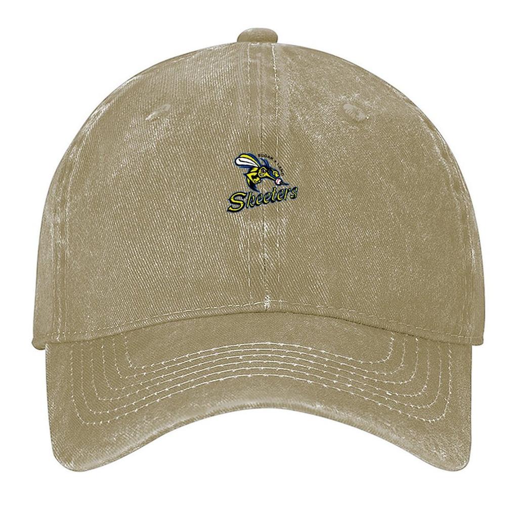 Sugar Land Skeeters logo Baseball Cap fun hats Bobble Hat Luxury Man Hat derby hat Baseball For Men Womens