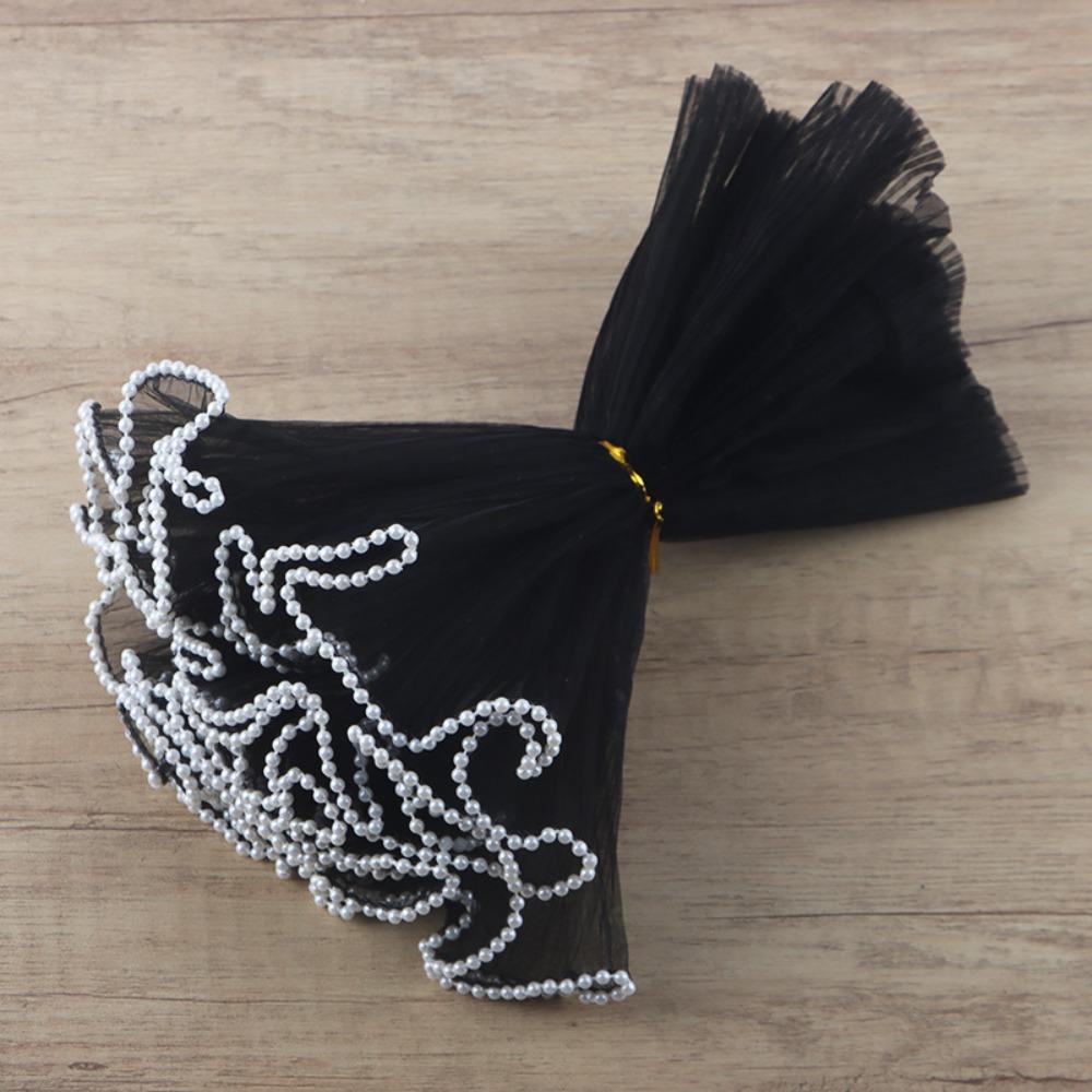Pearl Lace Net Flower Wrap Paper Lace Mesh Bouquet Packaging Holiday Party Decoration