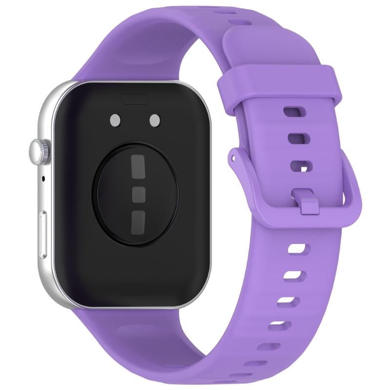 Comfortable Silicone Watch Band Practical Wristband Waterproof Watch Band Comfortable Wrist Strap Portable for Fit3