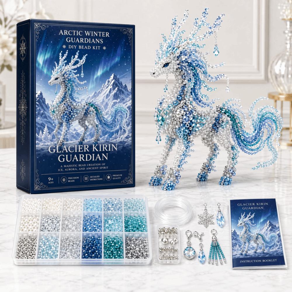 3D Design Beaded Animal Kit Handmade Material Bead Art Kit DIY Beading Craft Set For Beginners