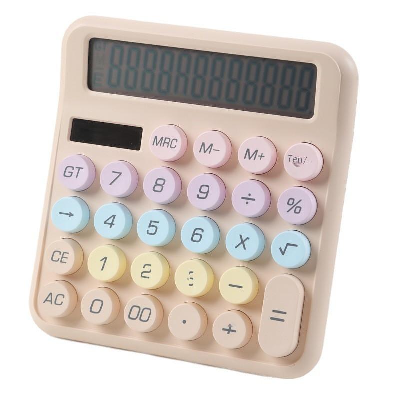 Power Dual Solar Scientific Calculator Large Buttons Accounting Math Teaching