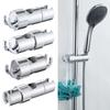 Rotatable Shower Head Holder Round Pipe Sprayer Fixed Base  Hardware Bath Accessories