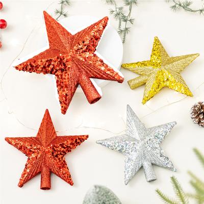 Estrela de Topo de Árvore de Natal Topo de Árvore Adequado Para Decoração de Natal