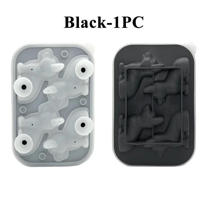 1-10PCS Dog Ice Lattice Mould Dachshund Ice Cube Tray Large Silicone Ice Cube Mould Large Ice Cube Mould Whisky Cocktail Ice Box