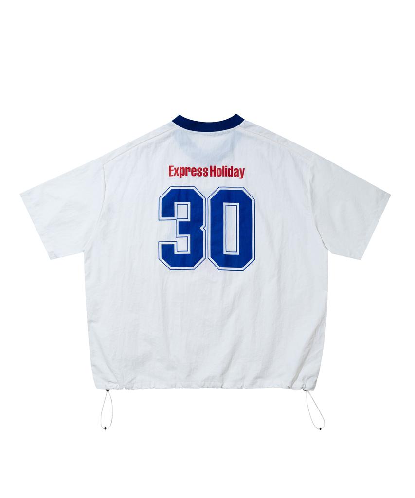 EXPRESSHOLIDAY Authentic Nylon Half T-Shirt_Usa