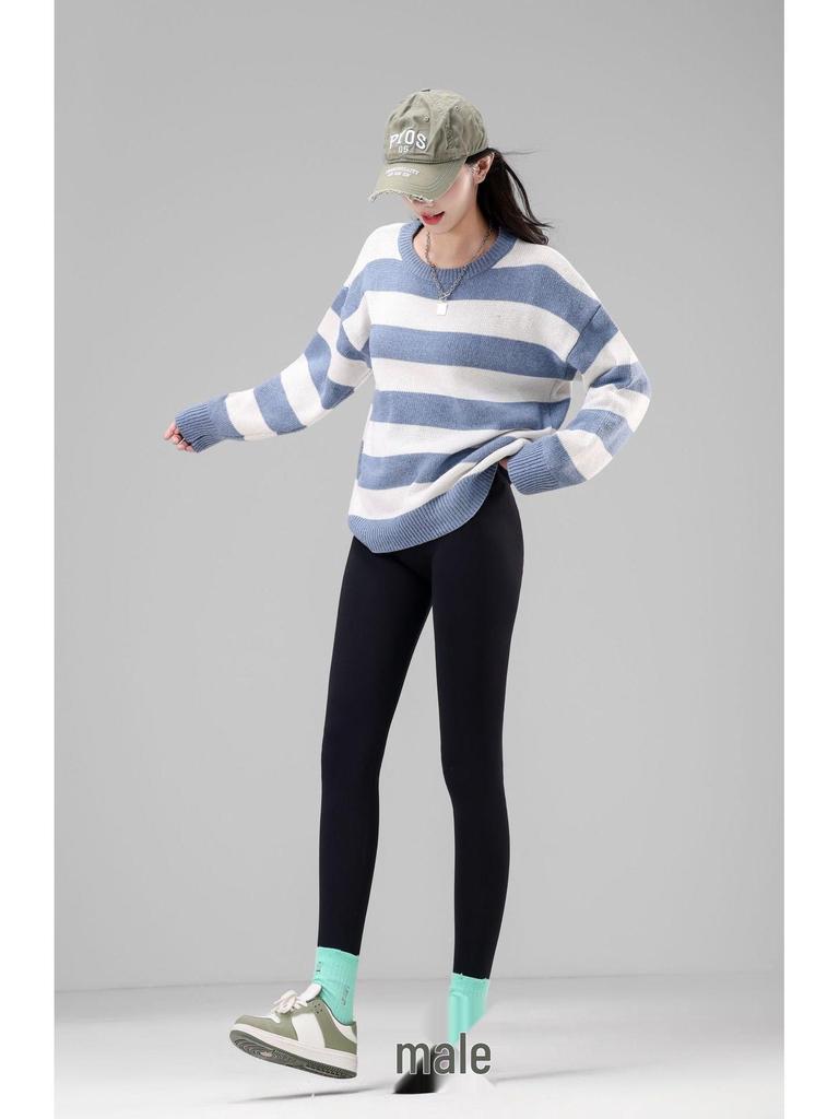 XL Nahtlose Superelastische Yoga Leggings - Schlankmachende, Vielseitige Bubble-Hose für Herbst/Winter