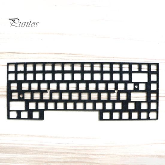 Cuscinetto in schiuma smorzante per tastiere silenziose, interruttori per tastiera, cuscinetto silenziatore per tastiera meccanica 60/84/87/96/104/660/980