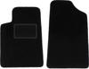 Black Front Floor Mats For: Citroen C6 Sedan (2005-2012)