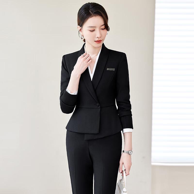 Women's Professional Blazer Suit Set