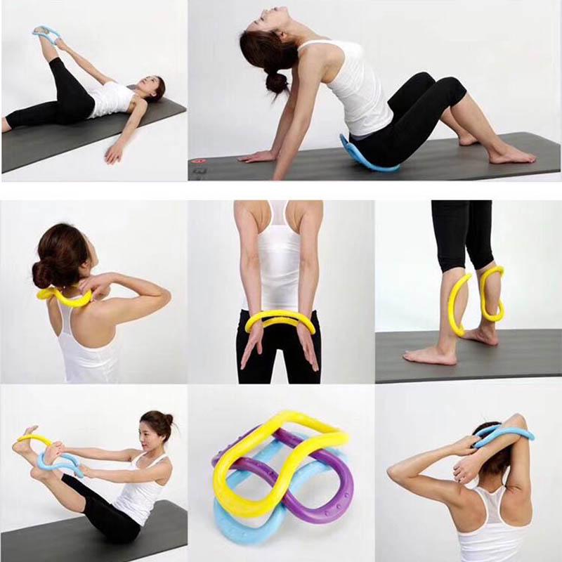 Yoga Kreis Yoga Stretch Ring Hause Frauen Fitness Ausrüstung Fascia Massage Workout Pilates Bodybuilding Übung