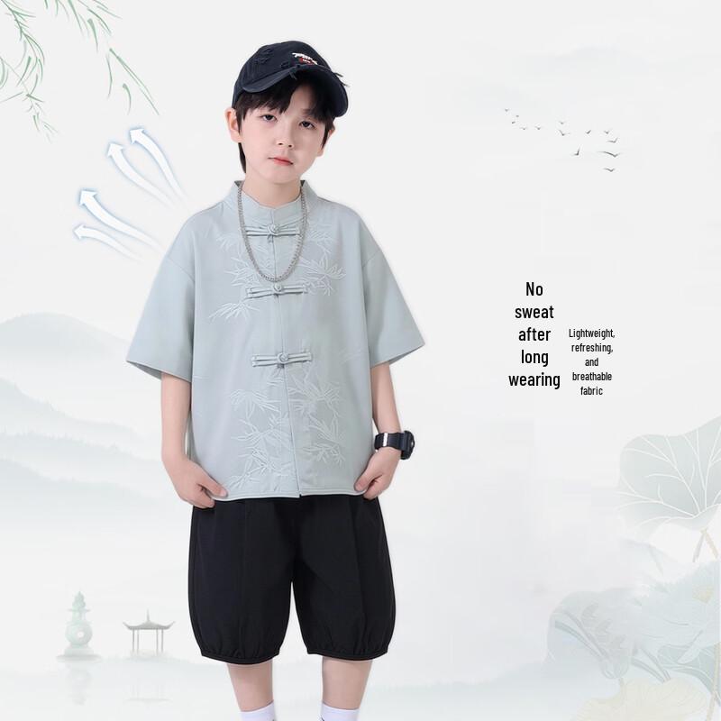 Boys' Traditional Chinese Summer Hanfu Set