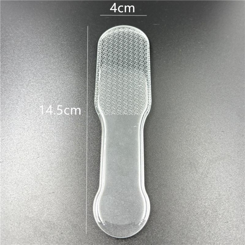 1/2 Stück Nano-Glas-Fußfeile für Hand- und Fußpflege, Hornhaut-, abgestorbene Hautentfernung, Peeling und Nagelformung