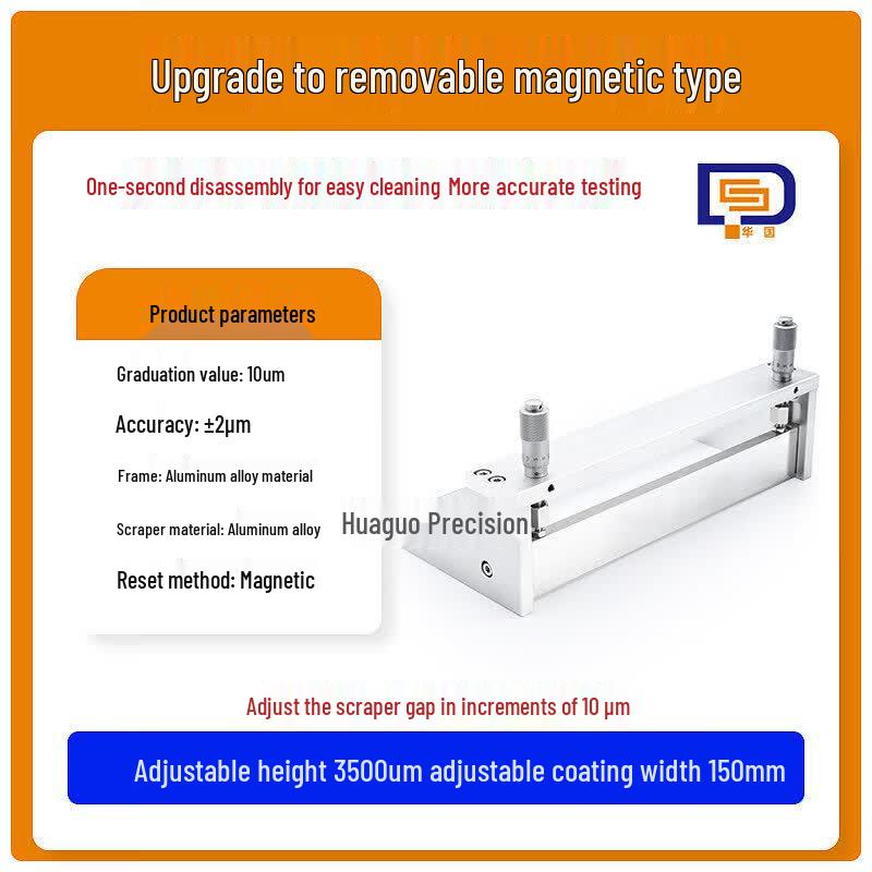 Upgraded Precision Adjustable Wet Film Applicator