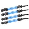 4pcs CVD Steel Front Rear Drive Shaft Complete Driveshaft Compatible for   Slash 1Celsius10 RC Car