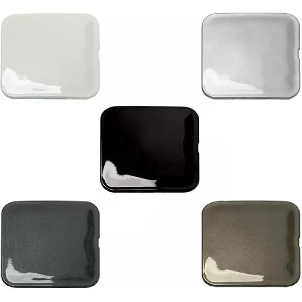 Front Bumper Tow Hook Cover Cap For Nissan Versa Sedan 2012 2013 2014 622A0-3BA0H (Black)