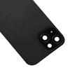 For iPhone 15 Glass Battery Back Cover with Flash Bracket + Wireless Charging Module