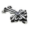 Gothic Cross Pendant Sapphire 925 Silver p0253 [Cenote] [Silver Accessory]