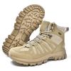 Men's Tactical Desert Combat and Mountaineering Boots for Outdoor Camping and Wilderness Sports