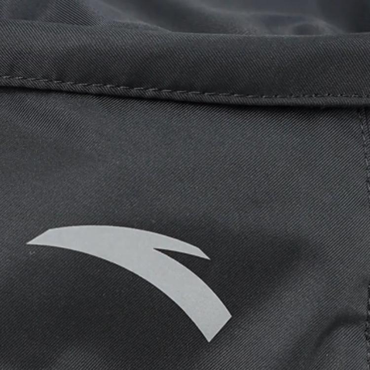 New Anta Running Collection Fabric Backpack Regular Unisex Basic Black 192435152-1