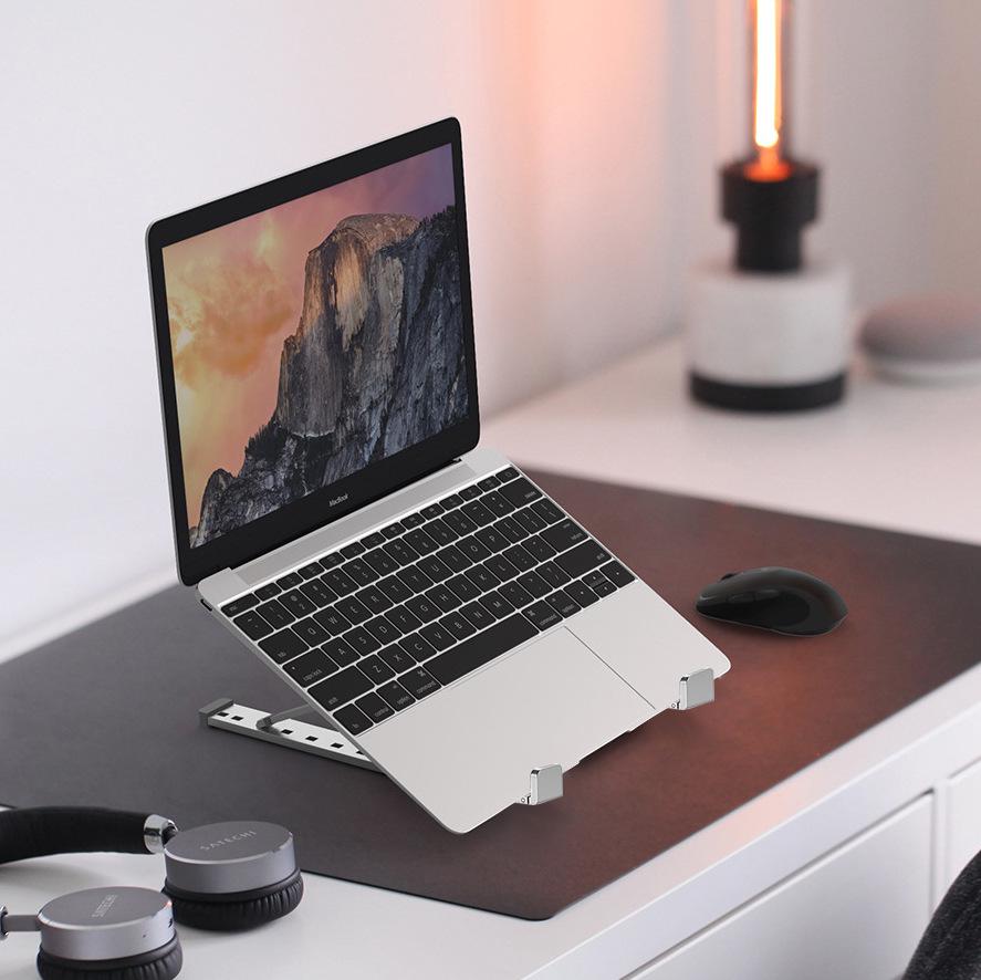 2026 Universal Telescopic Folding Desktop Tablet Stand, Adjustable Metal Alloy