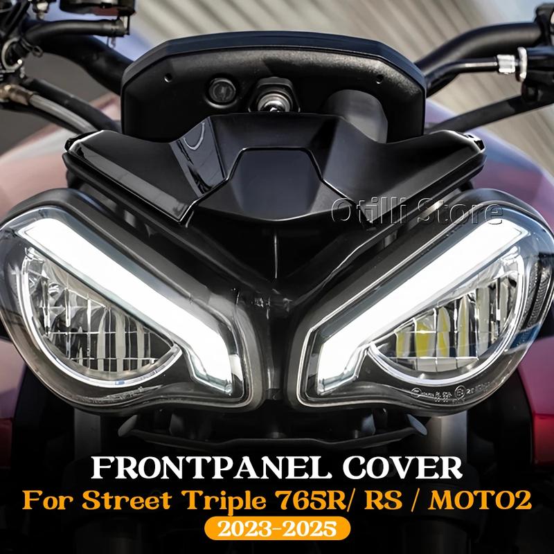 For Street Triple 765 R RS 765R 765RS Moto2 2023 2024 2025 2 Colors Motorcycle Mini Fairing Panel Cover Flyscreen Accessories