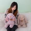 Cute Long-Eared Bunny Doll Plush Toy Little White Rabbit Doll Children Sleep Soothing Pillow Rag Doll