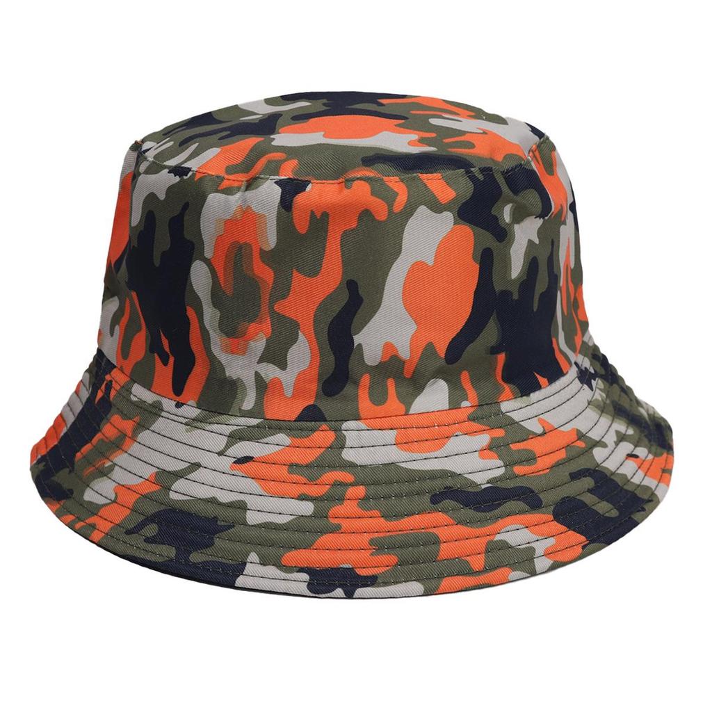 Unisex Double-Sided Bucket Hat - Spring/Summer Sun Protection, Colorful Tie-Dye Hip Hop Style