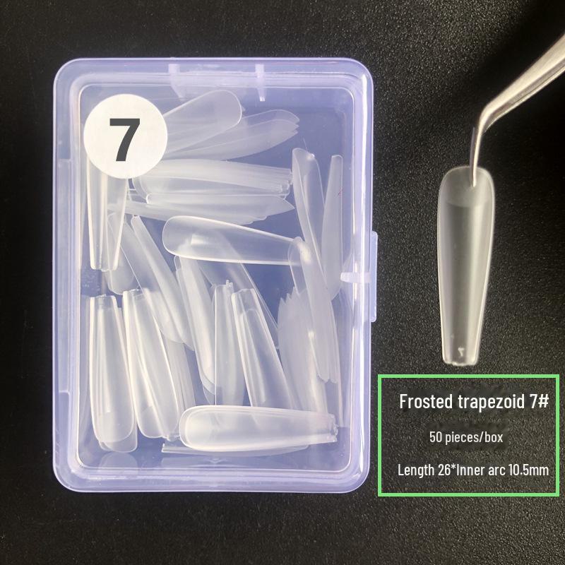 Matte ultradünne spurlos aufklebbare künstliche Nägel mit optionalen Nachfüllpackungen, doppelt verwendbar als vollständige oder halbe Aufkleber, kein Polieren erforderlich