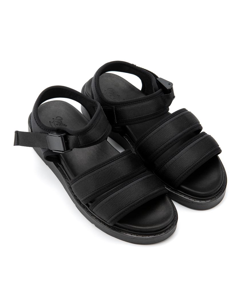 Bsqt By Classy 731 Morian Neoprene Strap Sandals Aqua Black