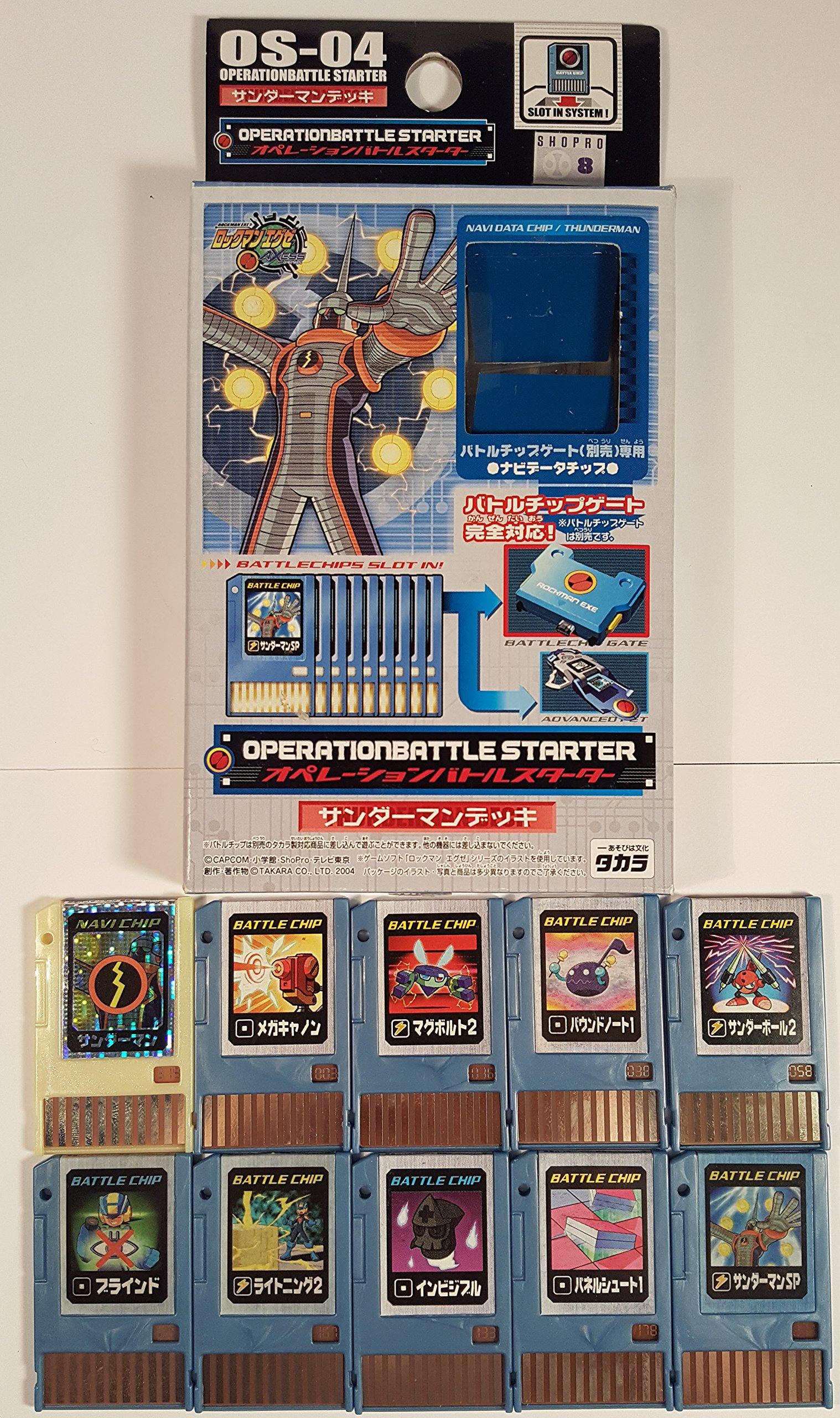 

Rockman EXE Operation Battle 04 Колода Thunderman