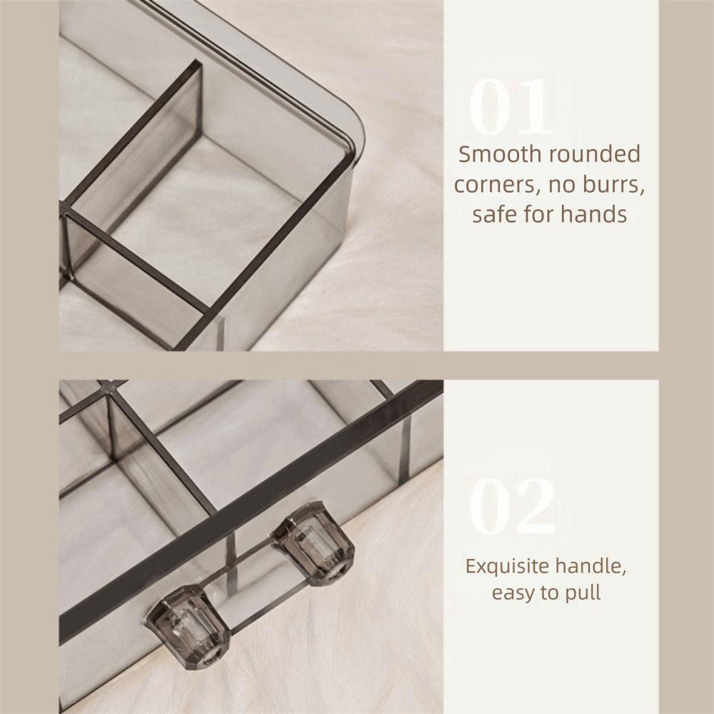 Drawer Style Jewelry Storage Box Dustproof Multi-layer Jewelry Box  Home Organization