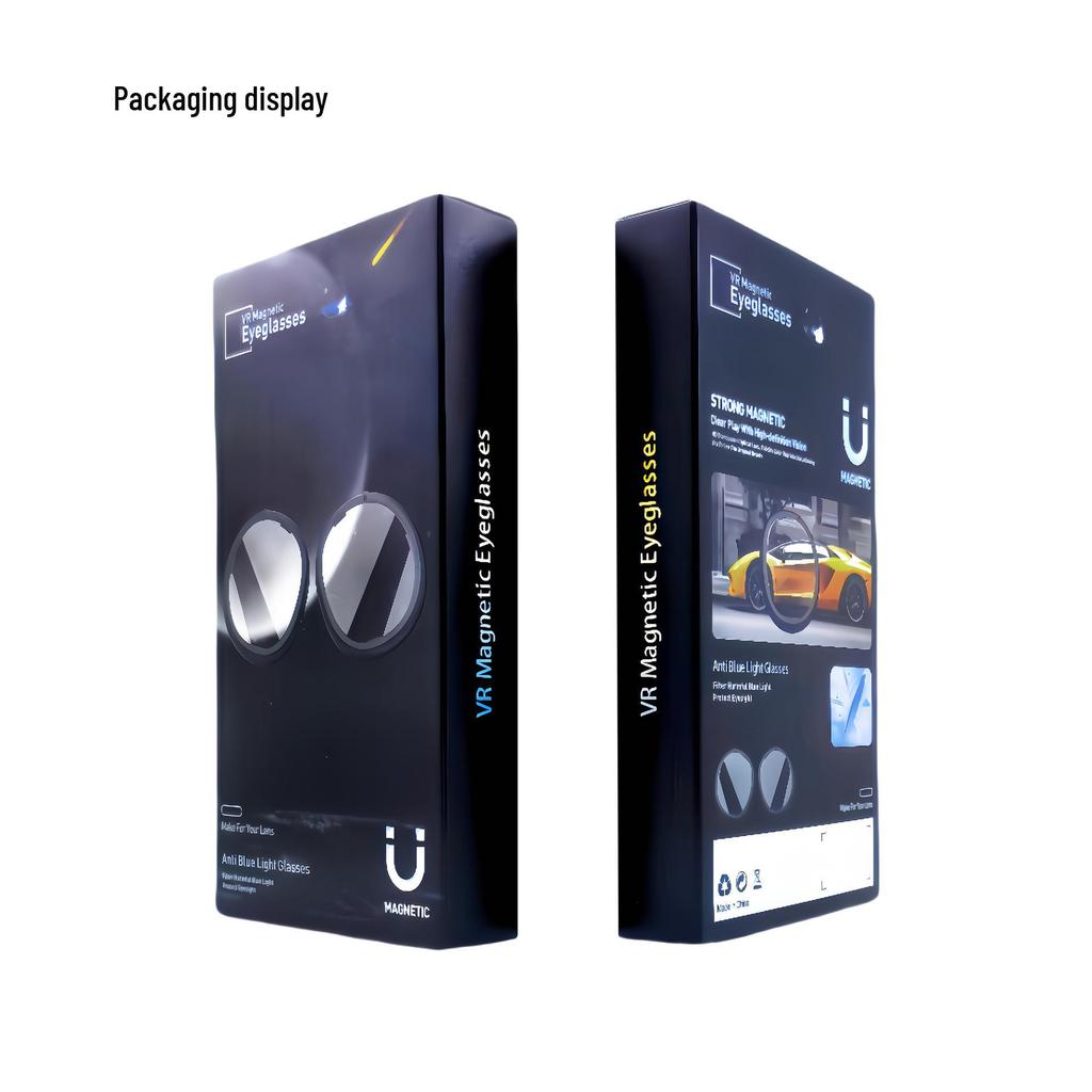 Meta Quest 3 Magnetic Myopia Glasses: Injection-Molded Frame & Blue Light Protection for VR.