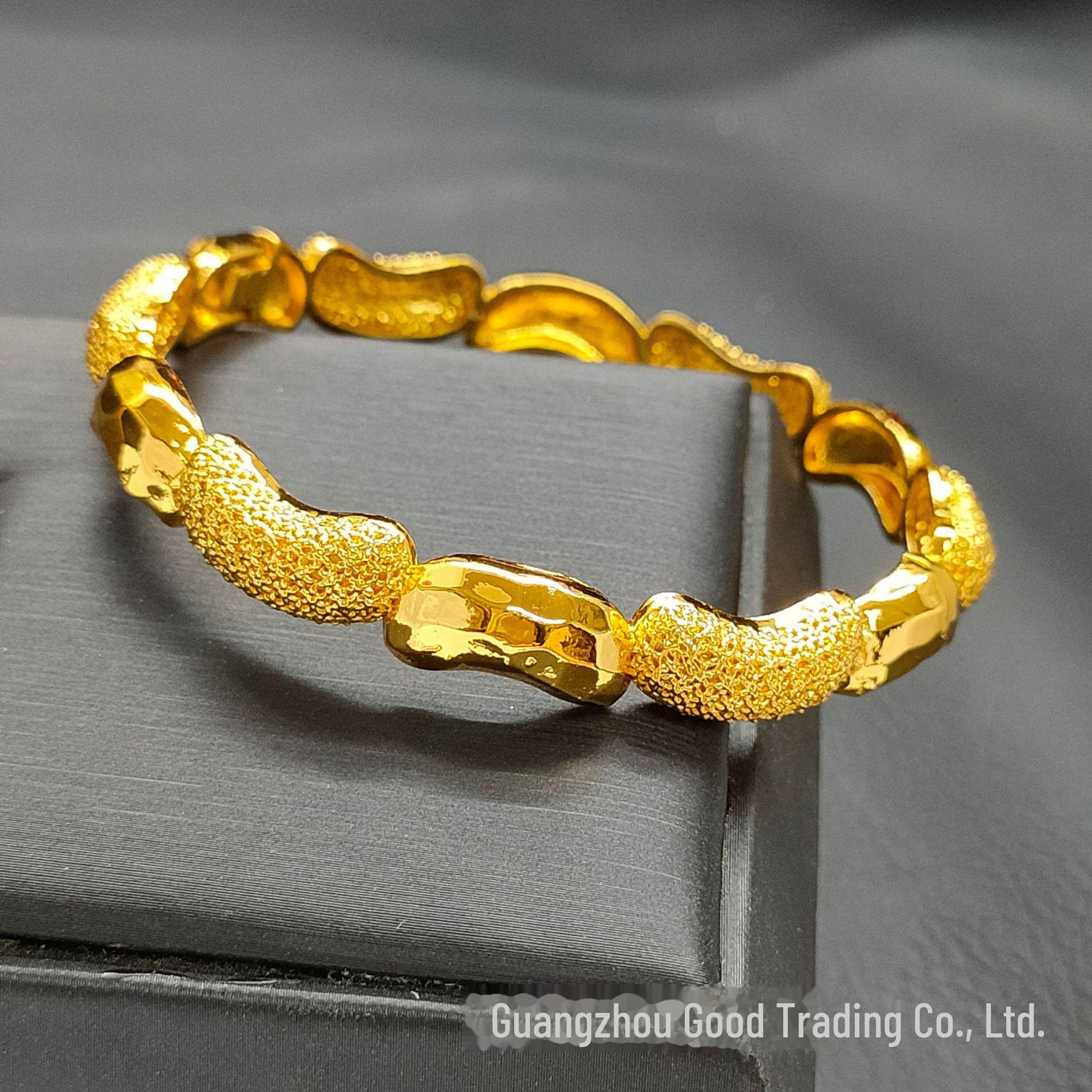 

Браслет невесты Болливуда с позолотой 24 карата: Женские свадебные украшения 24k gold-plated