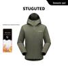 STUGUTED Men's Ultra-thin Ultra-light Winter Cotton Jacket - Comfortable & Warm Outdoor Wear