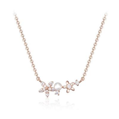 [ELLE Jewelry] Flower Necklace ELBRNN231
