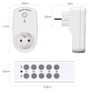 FBA Monopolys ES9939F Smart Remote Socket 2 Drag 5 White Regulations (General European Standard)