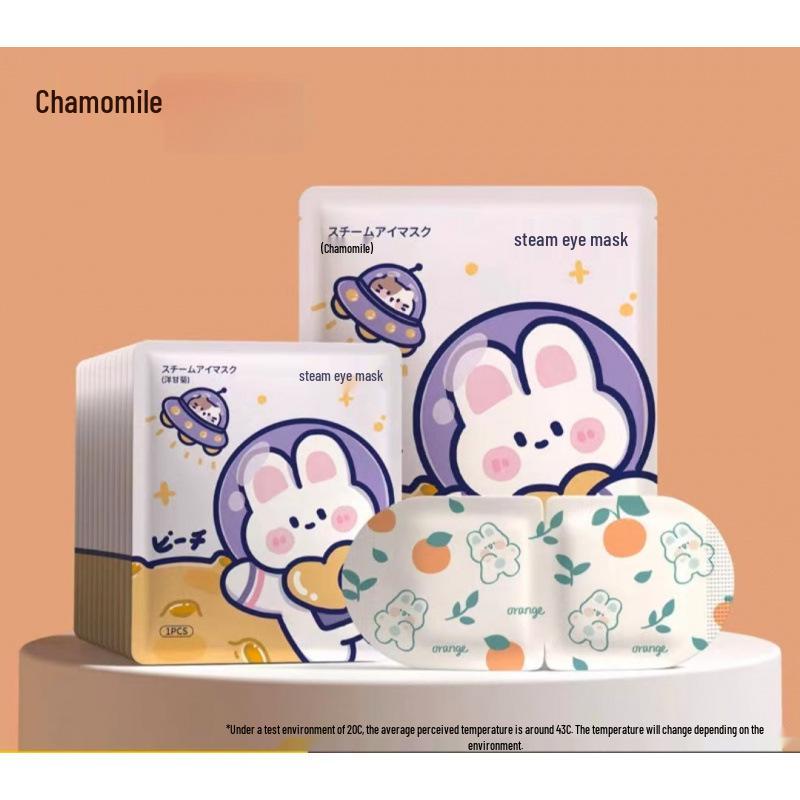 Паровая маска для глаз с подогревом для снятия усталости и затемнения 10 Pieces