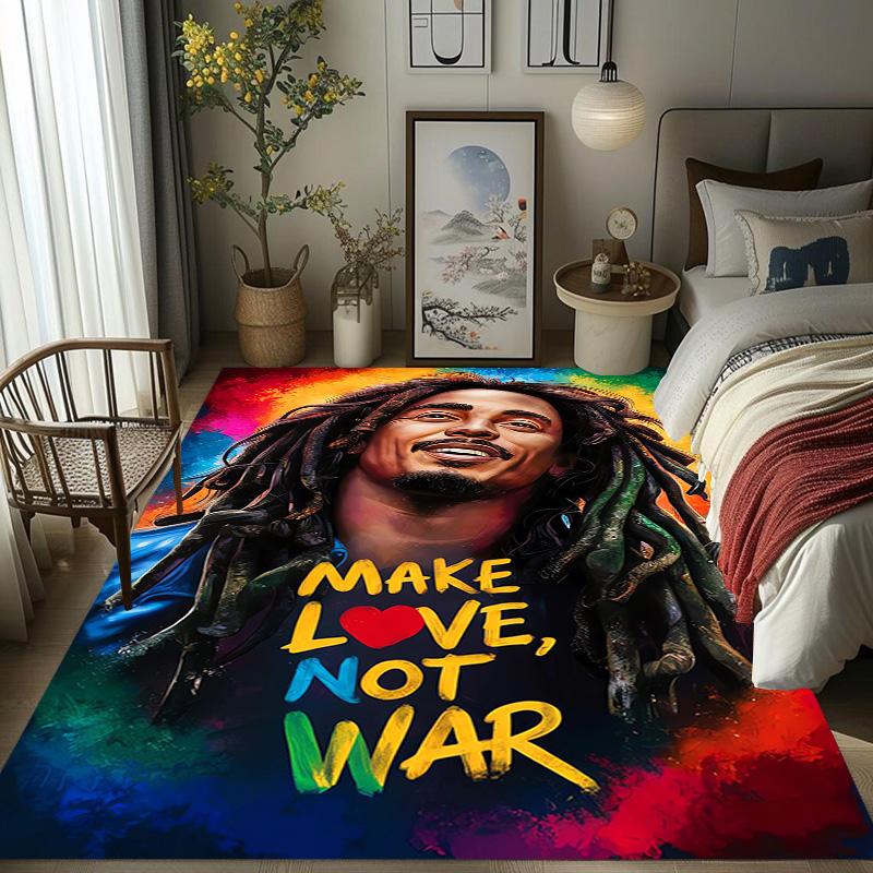 Harmony Peace: Make Love, Not War carpet Doormat Home Decor Office chair cushion Room Protective pad