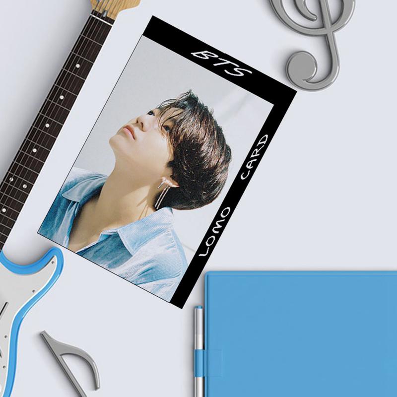 Pocztówka BTS Karta LOMO 30 sztuk w pudełku Plakaty Zestaw pocztówek pamięciowych Kartki z życzeniami Pocztówki prezentowe