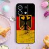 Germany Flag Emblem Case For Redmi Note 13 Pro Plus Note 12 9 10 11 Pro 9S 10S 11S 12S Redmi 12 10 C 13C Cover