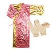 Clearstone Cosplay Halloween Glitter Kimono Unisex Pink