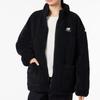 New Balance Velvet Jackets Women's Black Stand Collar Moderate Unisex AWJ33320-BK