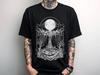 Unisex Gothic Forest Graphic T-Shirt, Alternative Punk Grunge Shirt, Occult Death Metal Graphic Tee, Emo Goth Clothing, Gift For Him or Her