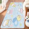 Cute Mamegoma Floor Mat INS Style Soft Bedroom Floor House Laundry Room Mat Anti-skid Household Carpets