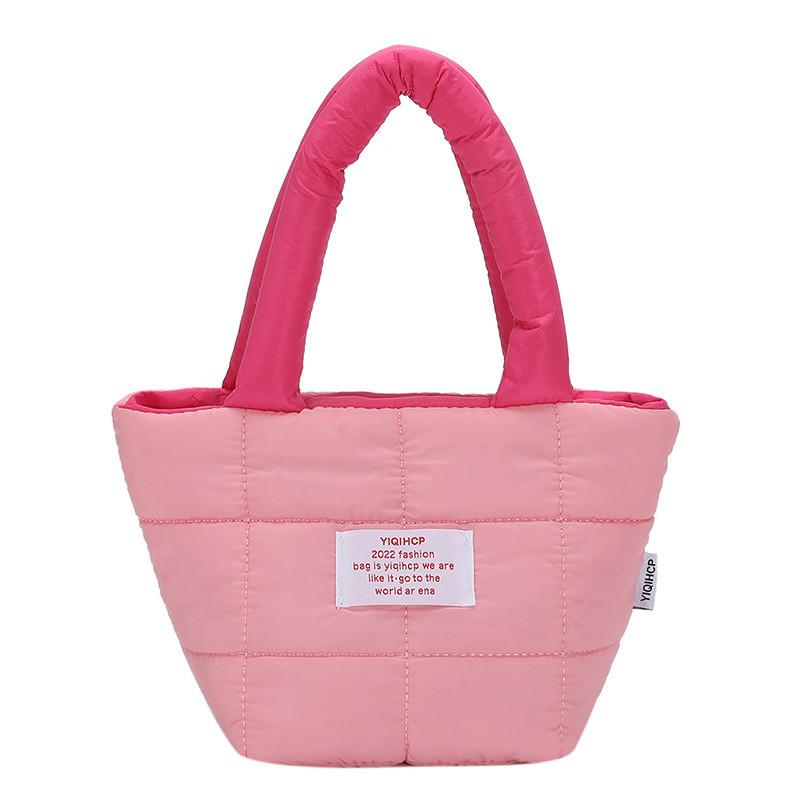 

Trendy Nylon Macaron Color Childrens Shoulder Bag For Boys And Girls With Chic Design рожевий