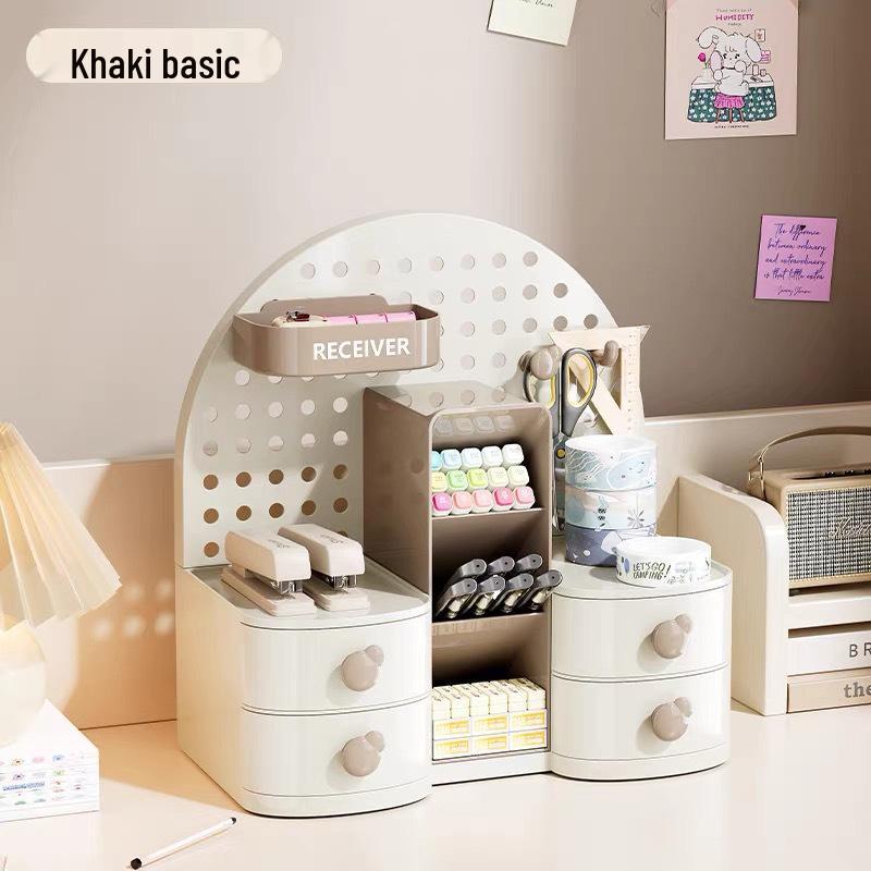 

Настольный органайзер для туалетных принадлежностей и ухода за кожей: Хранение премиум-класса для помады, карандашей для бровей и многого другого