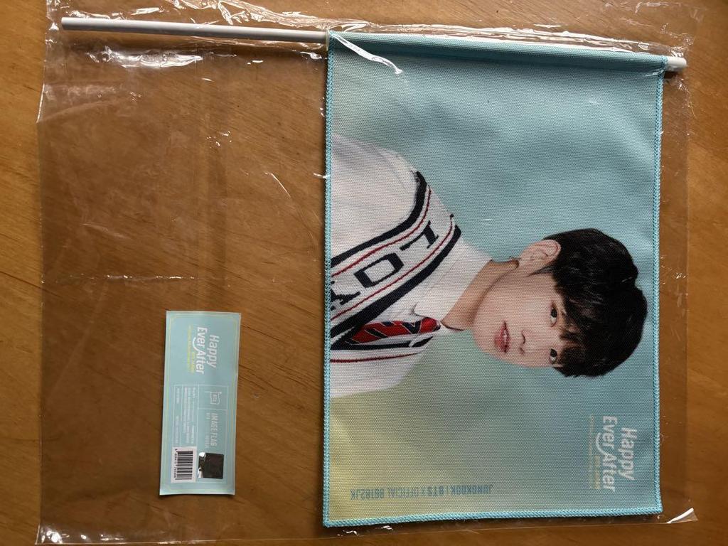 [USED] Weekend Discount! BTS JUNGKOOK Official Flag