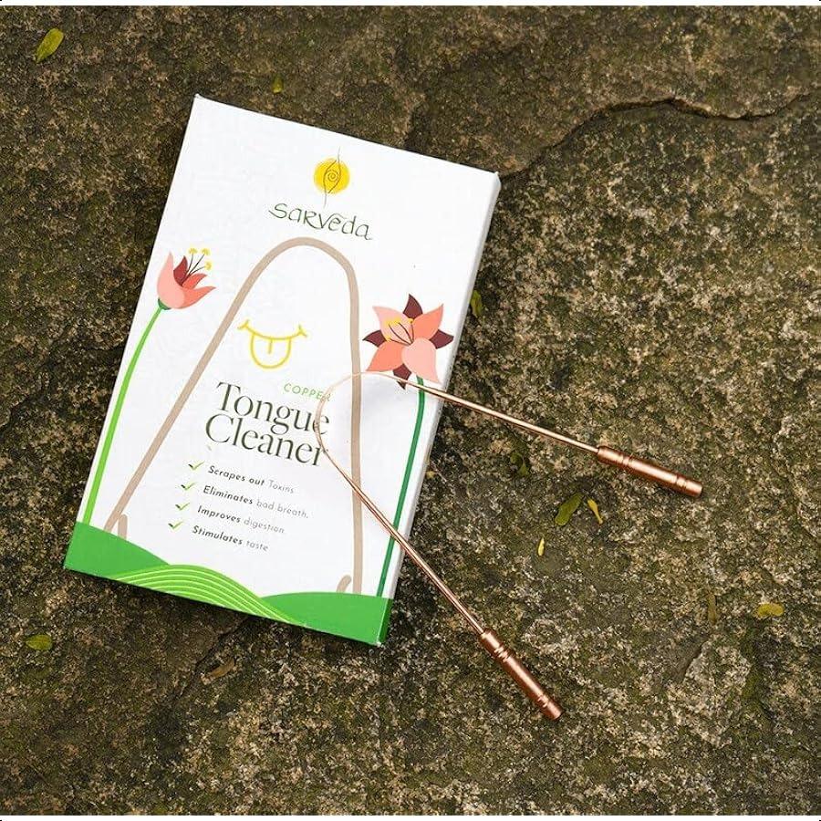 

Аюрведический медный очиститель языка скребок для языка для здоровья полости рта подходит для взрослых и 1 шт. в упаковке United States